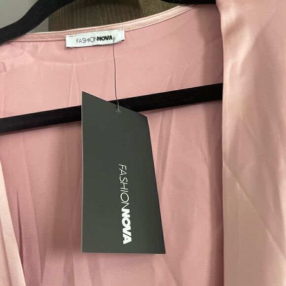 Fashionnova Sugar Free Mimi Wrap Dress, SZ M - Picture 6 of 6